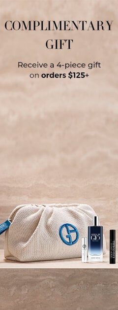 Complimentary 4-piece gift on orders $125+