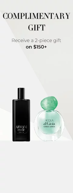 Complimentary 2-Piece Fragrance Gift on $150+. While supplies last.
