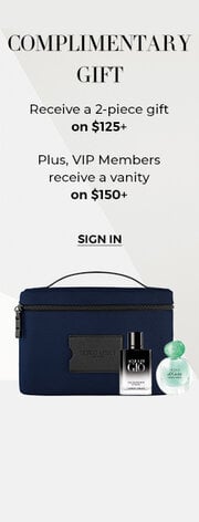 Receive a 2-Piece Gift on $125+. Plus, VIP Members Receive a Pouch on $150+.
