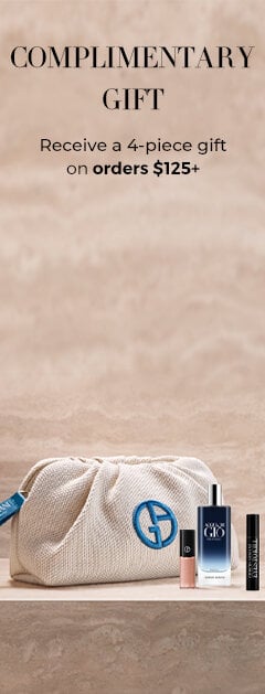 Complimentary 4-piece gift on orders $125+