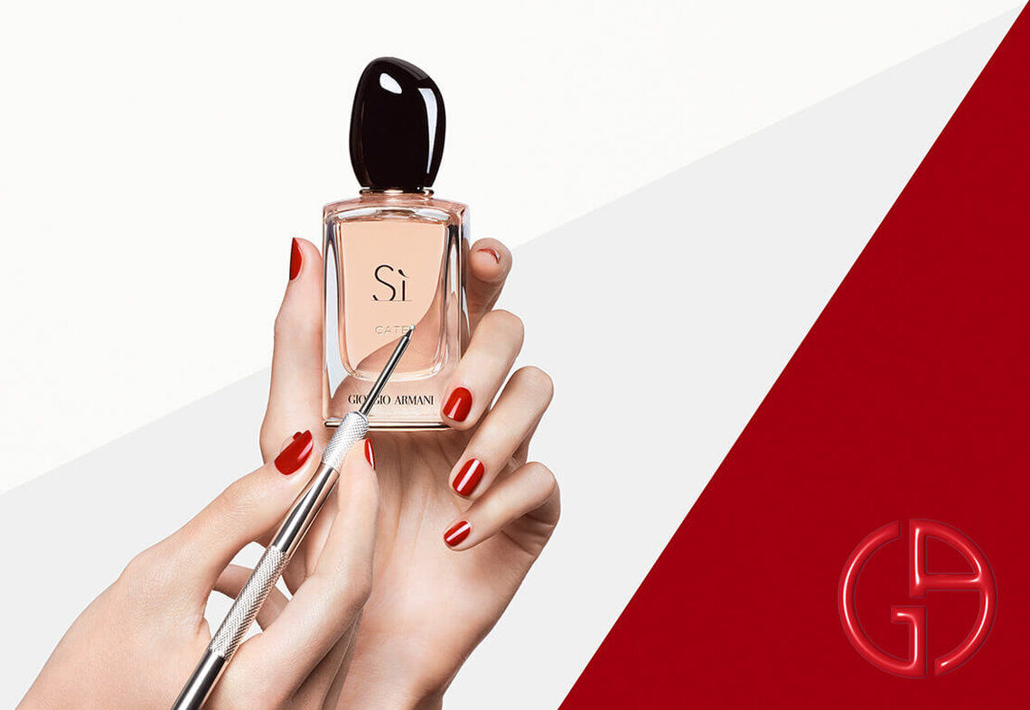 Armani si glitter online