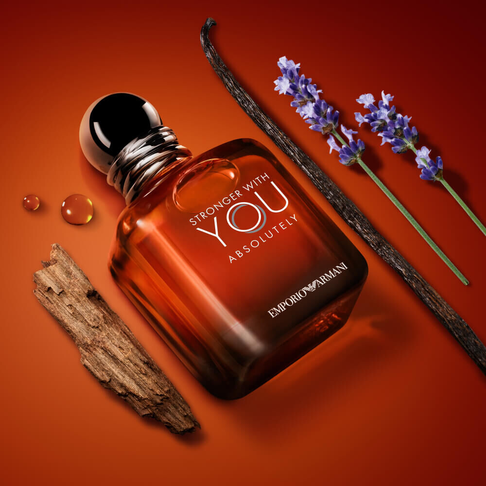 Giorgio Armani Stronger With You Absolutely Parfum bottle.