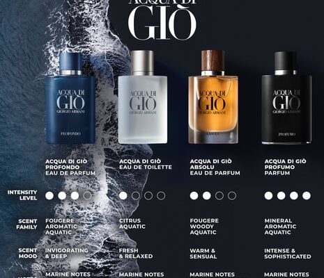 Acqua di gio official website Outlet