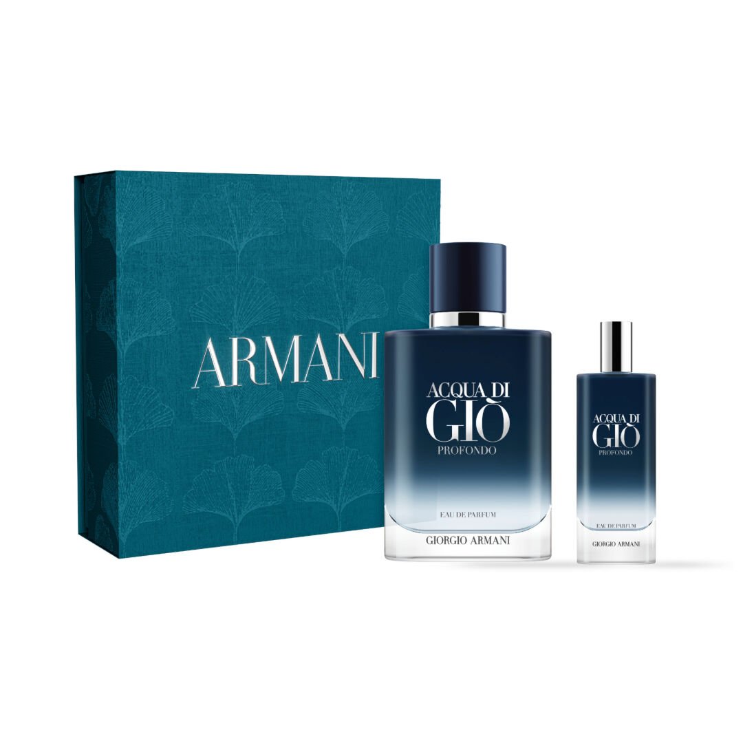 Giorgio Armani Acqua di Gio Profondo セット Acqua di Giò Profondo Eau de Parfum 2-Piece Cologne Gift Set