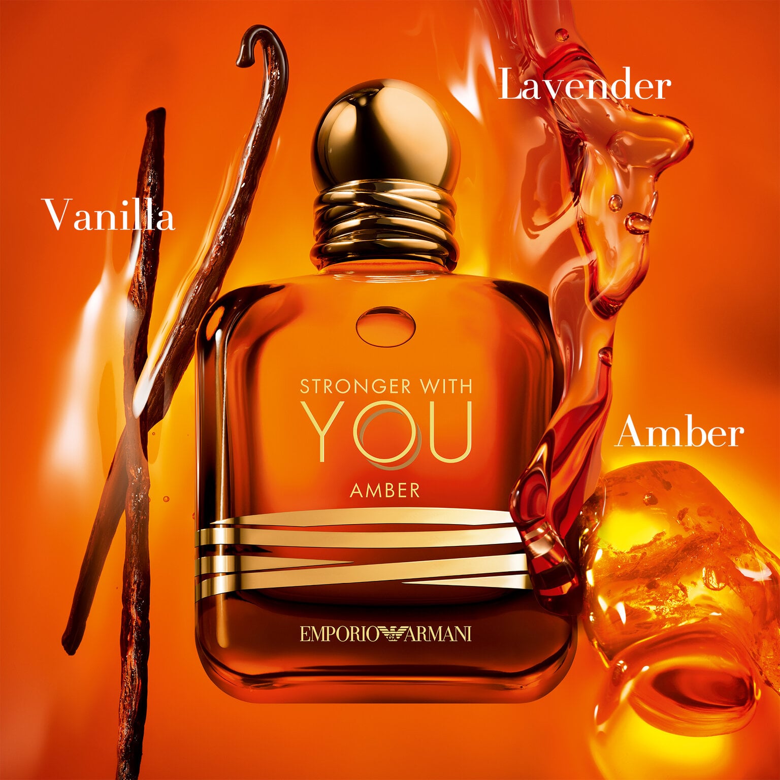 Ammber Note Stronger With You Eau de Parfum Amber - Men's Fragrance - Armani Beauty