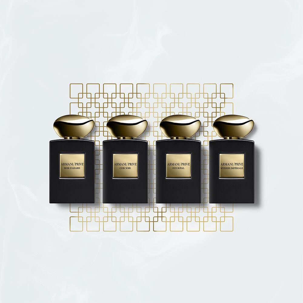giorgio armani prive cuir noir