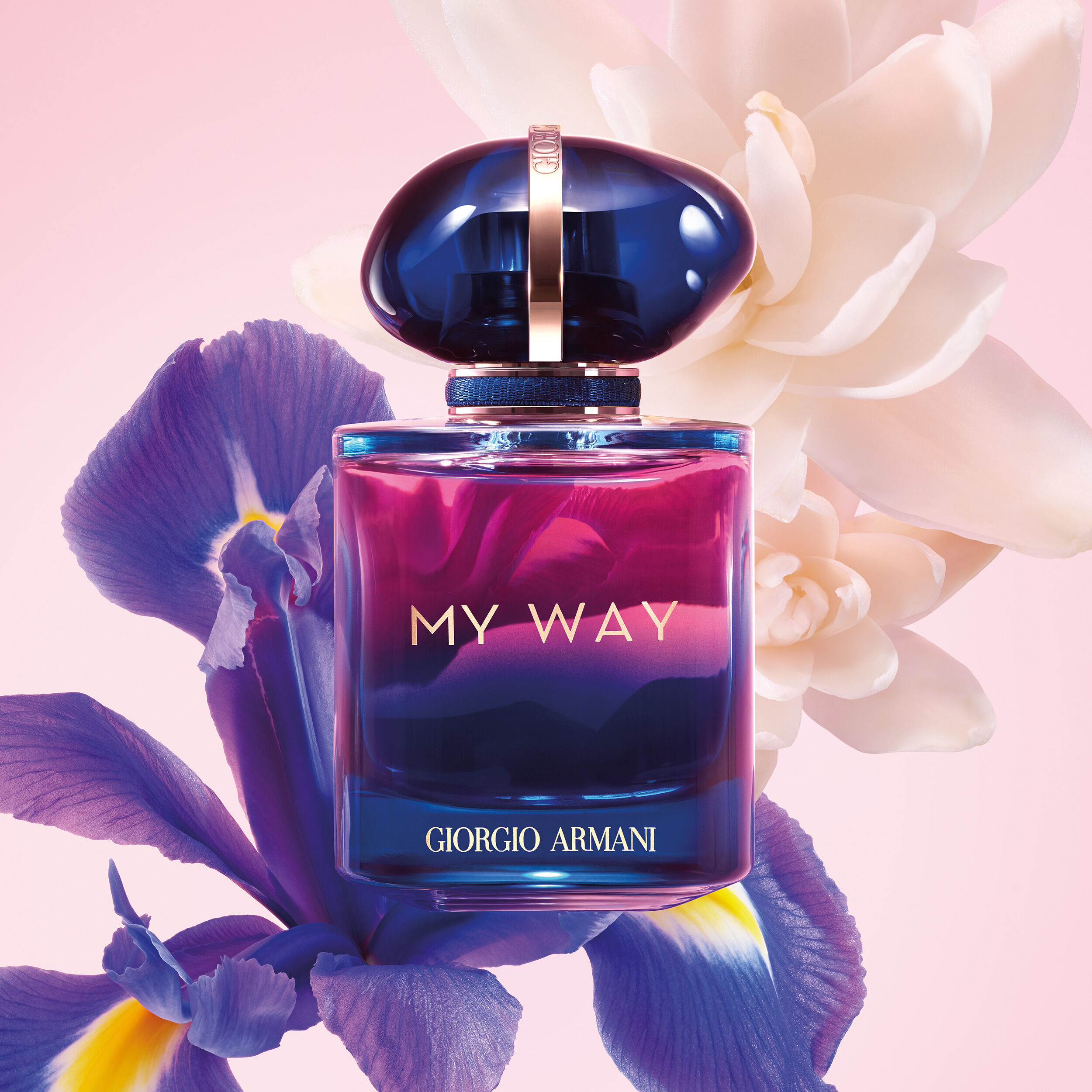 Giorgio armani purple store perfume