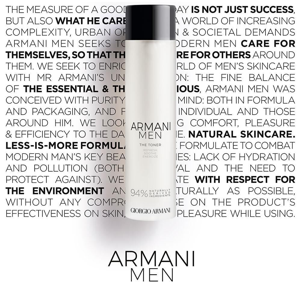 giorgio armani men's skin care