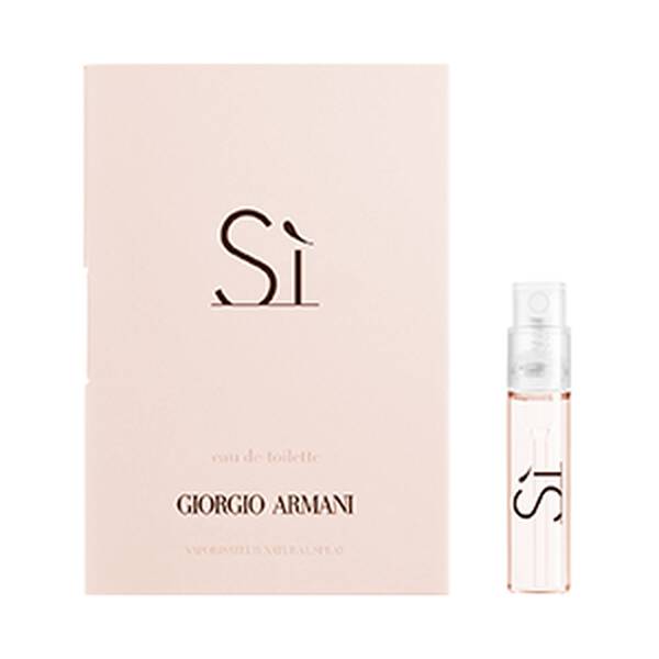 Si Eau De Toilette 1 2ml Sample Luxury By Giorgio Armani Beauty