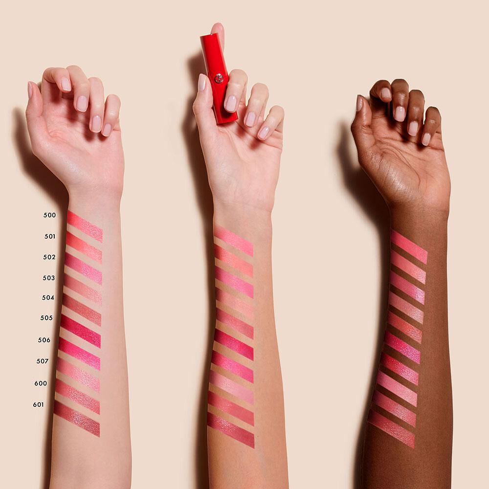 giorgio armani liquid lipstick swatches
