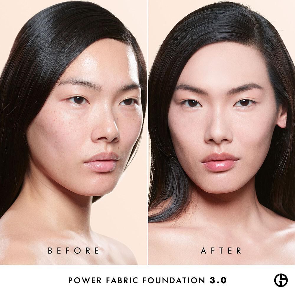 giorgio armani luminous silk foundation before and after