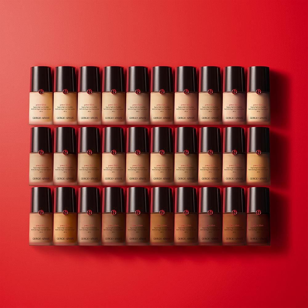 armani power fabric foundation shades