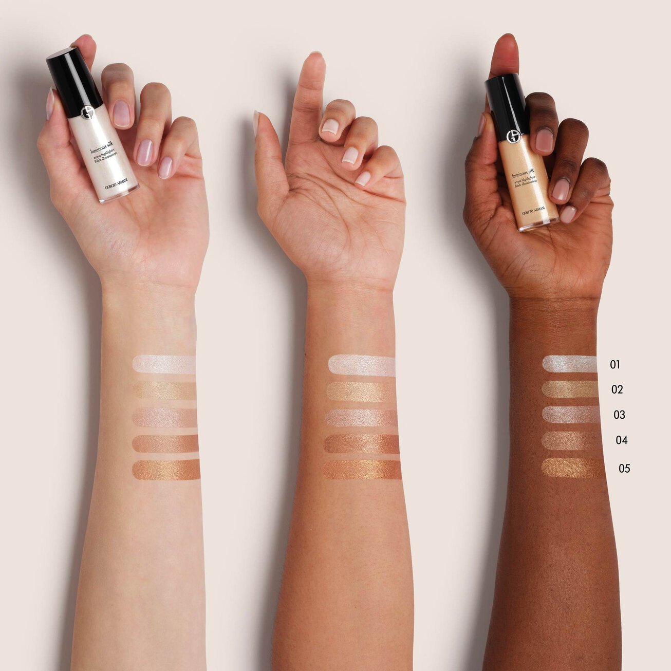Luminous Silk Acqua Highlighter| Armani beauty