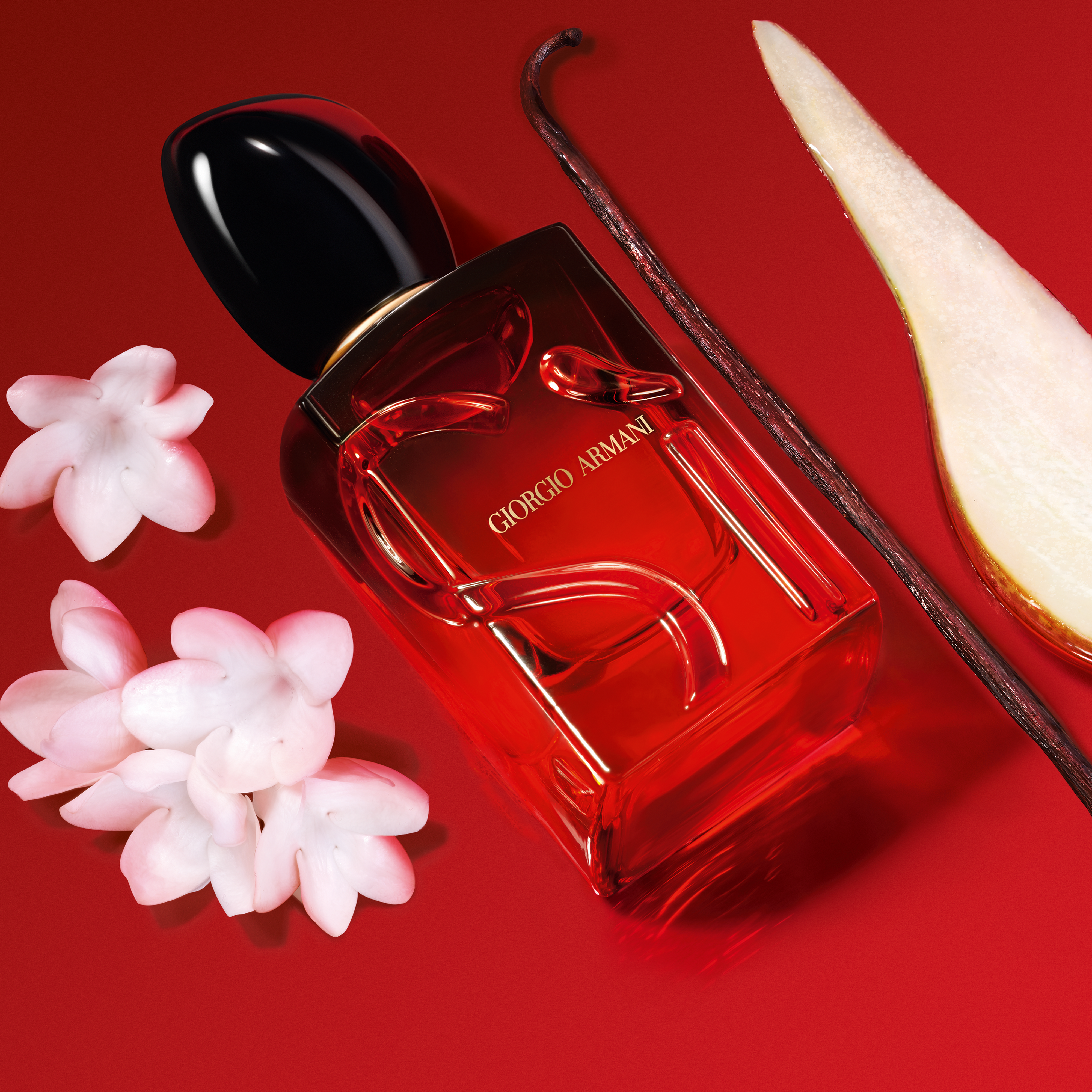 A bottle of Si Passione fragrance by Giorgio Armani