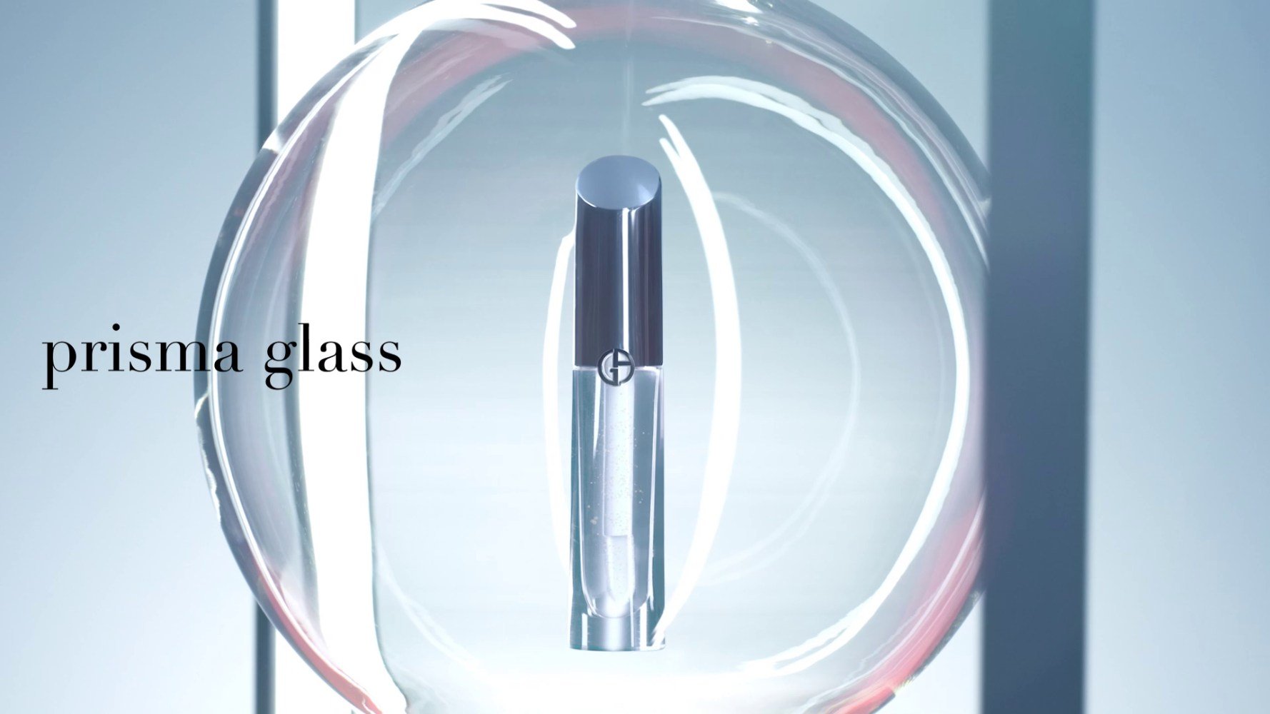 A tube of Prisma Glass by Armani beauty