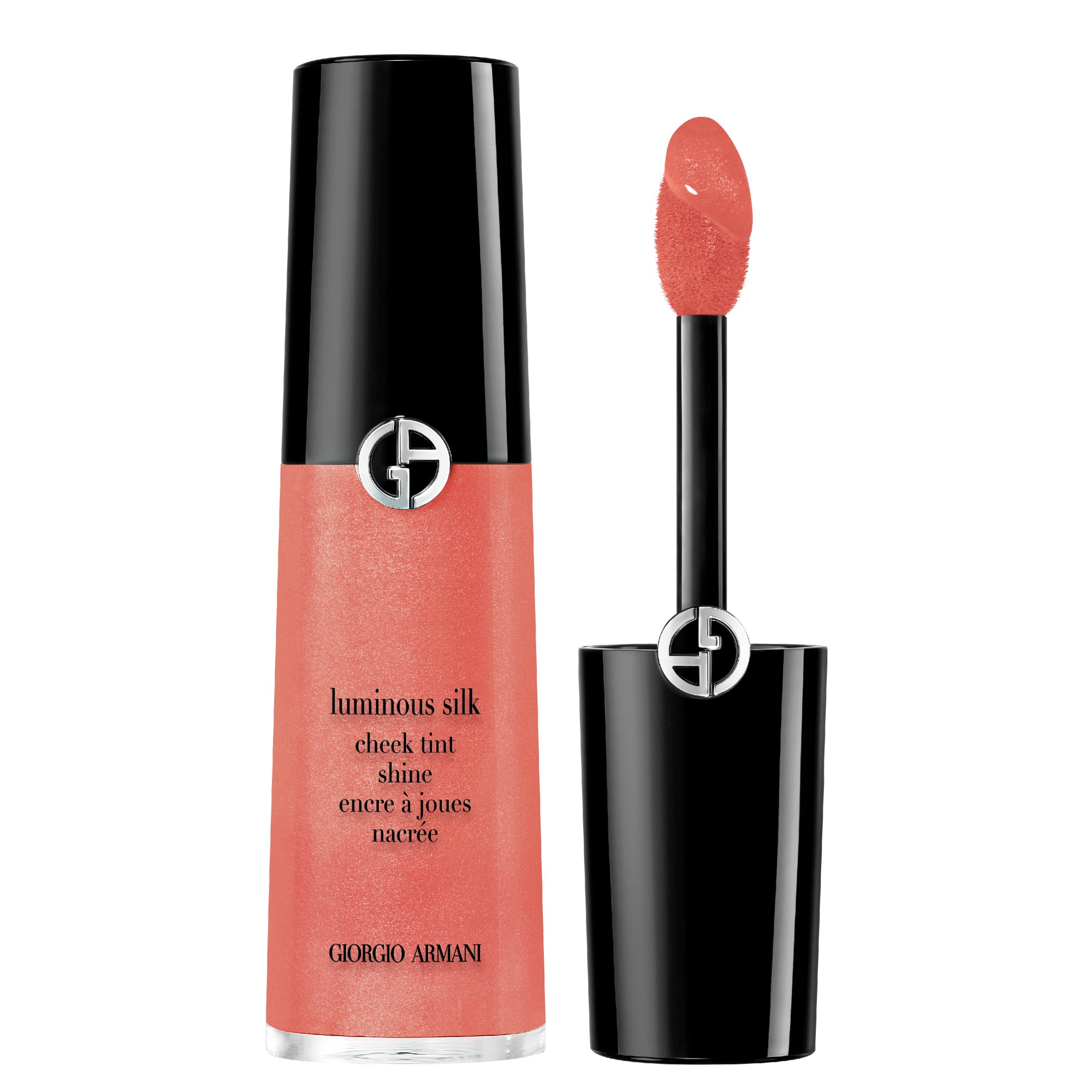 Armani Beauty Luminous Silk Cheek Tint Liquid Blush ​ | Shade: 50S - Starlit Peach (Radiant Finish)