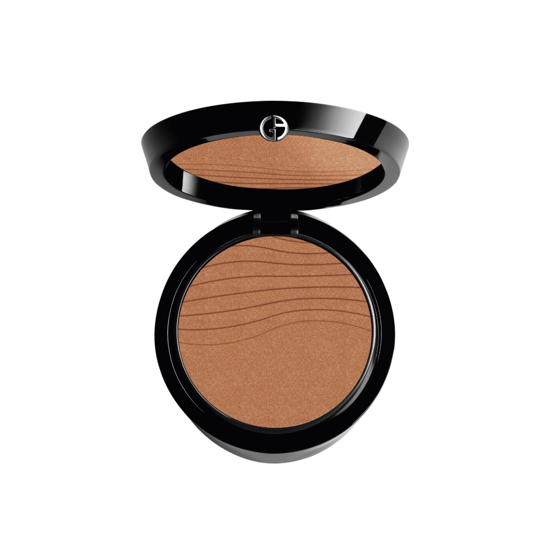 Armani Beauty Luminous Silk Glow Makeup Setting Powder | 0.12 ONZ | Shade: 9 - Tan To Deep With A Pink Undertone