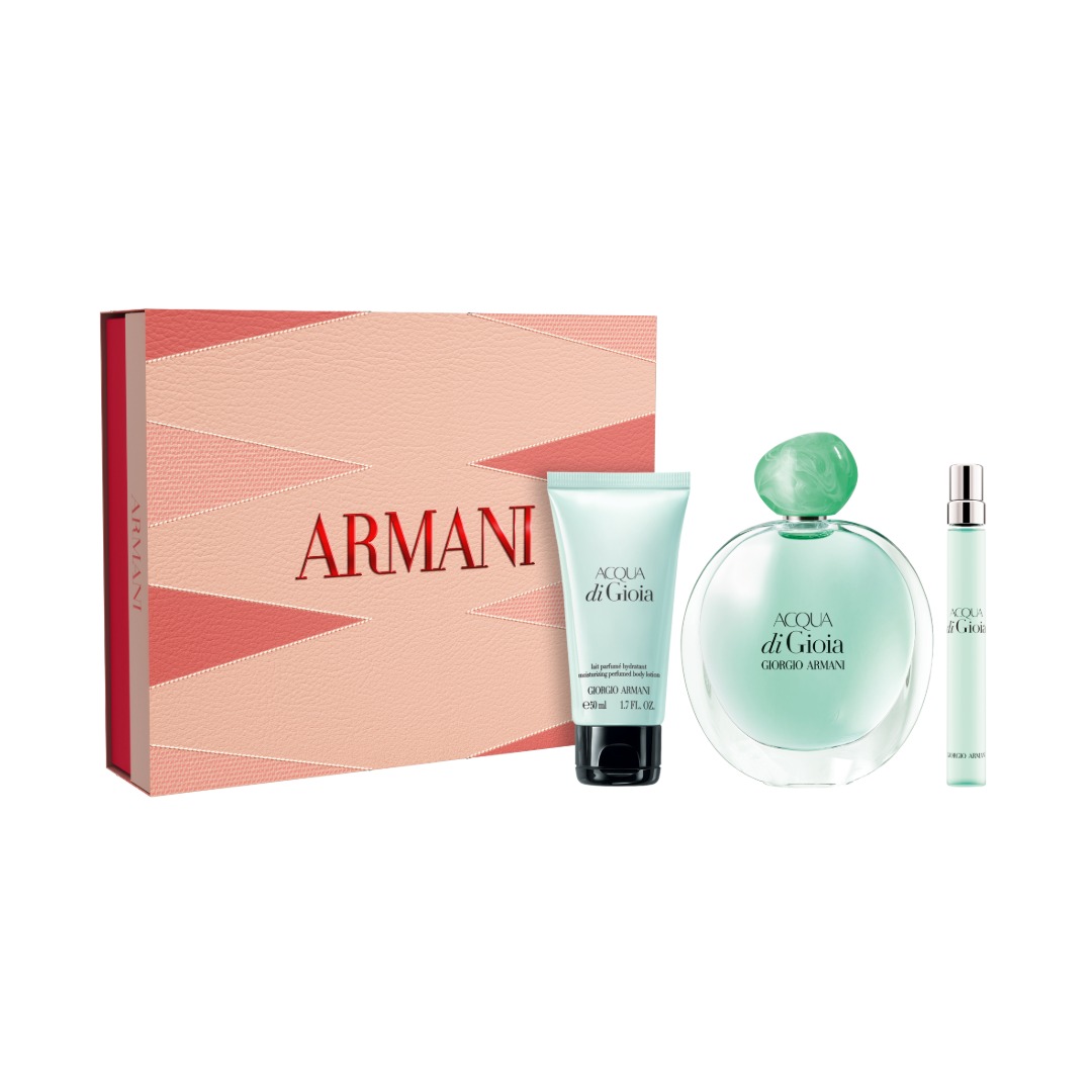 Armani Beauty Acqua Di Gioia Eau De Parfum Fragrance Gift Set Womens Perfume Personalized Gift 150$