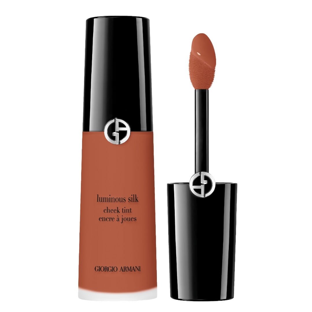 Armani Beauty Luminous Silk Cheek Tint Liquid Blush ​ | Shade: 13 - Brick Brown (Natural Finish)